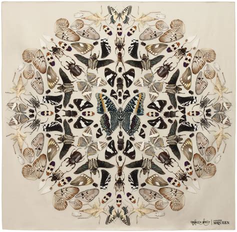 damien hirst mcqueen scarf.